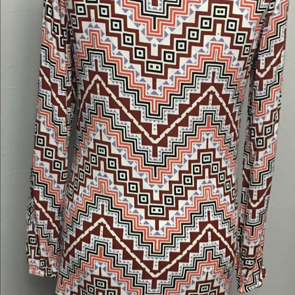 Charlotte Russe s ls geometric print dress - Picture 7 of 8
